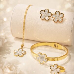 Golden Floral set