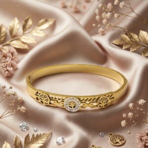 Crystal tree bracelet