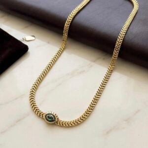 Emerald eye neckpiece